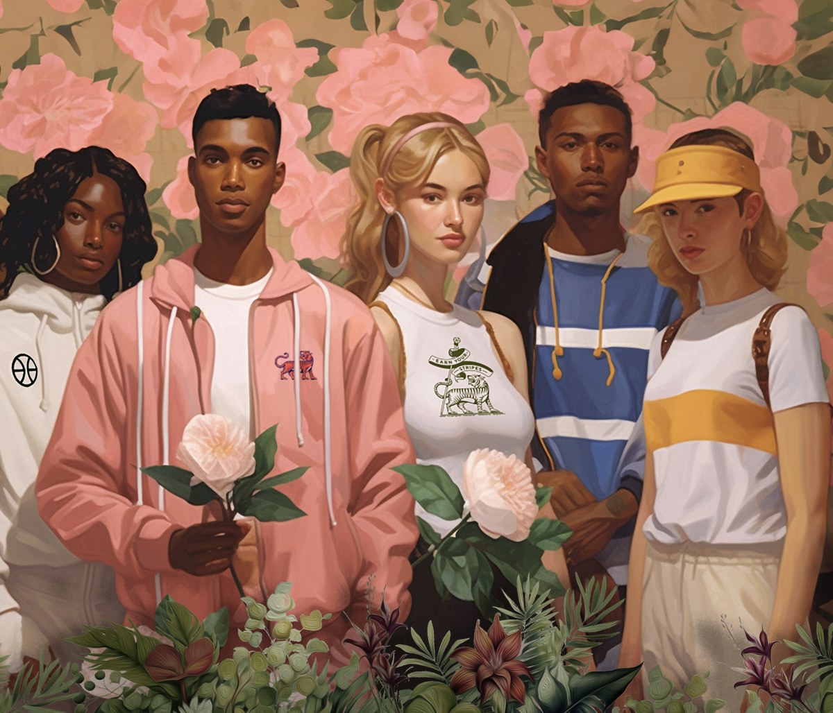 EARNT community, styled editorial portrait