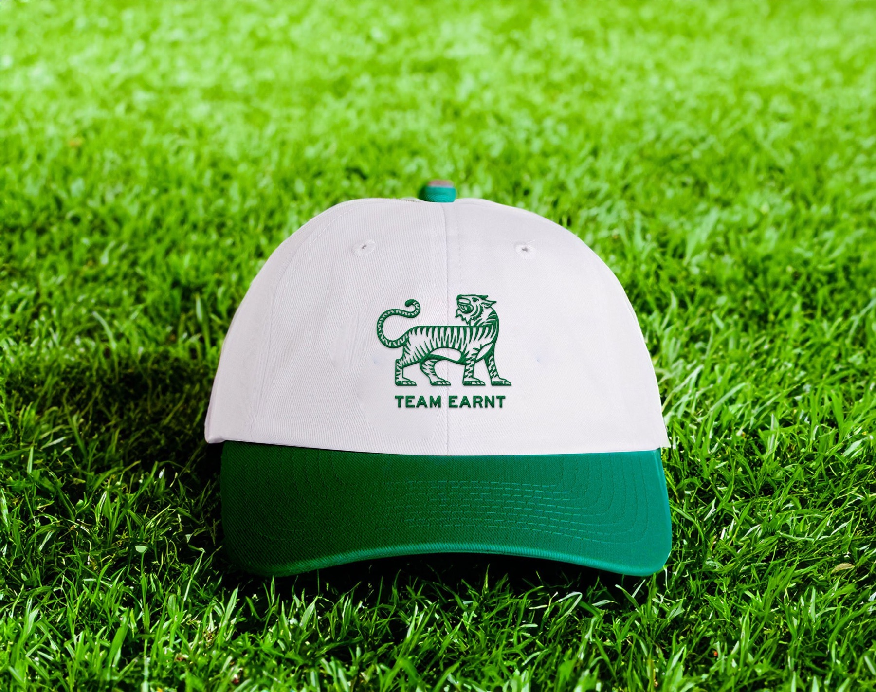 EARNT twill cap merchandise