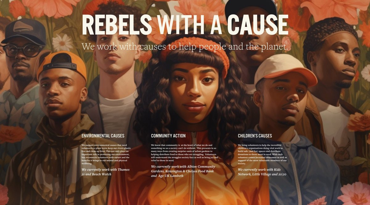 EARNT website, Rebels With a Cause page