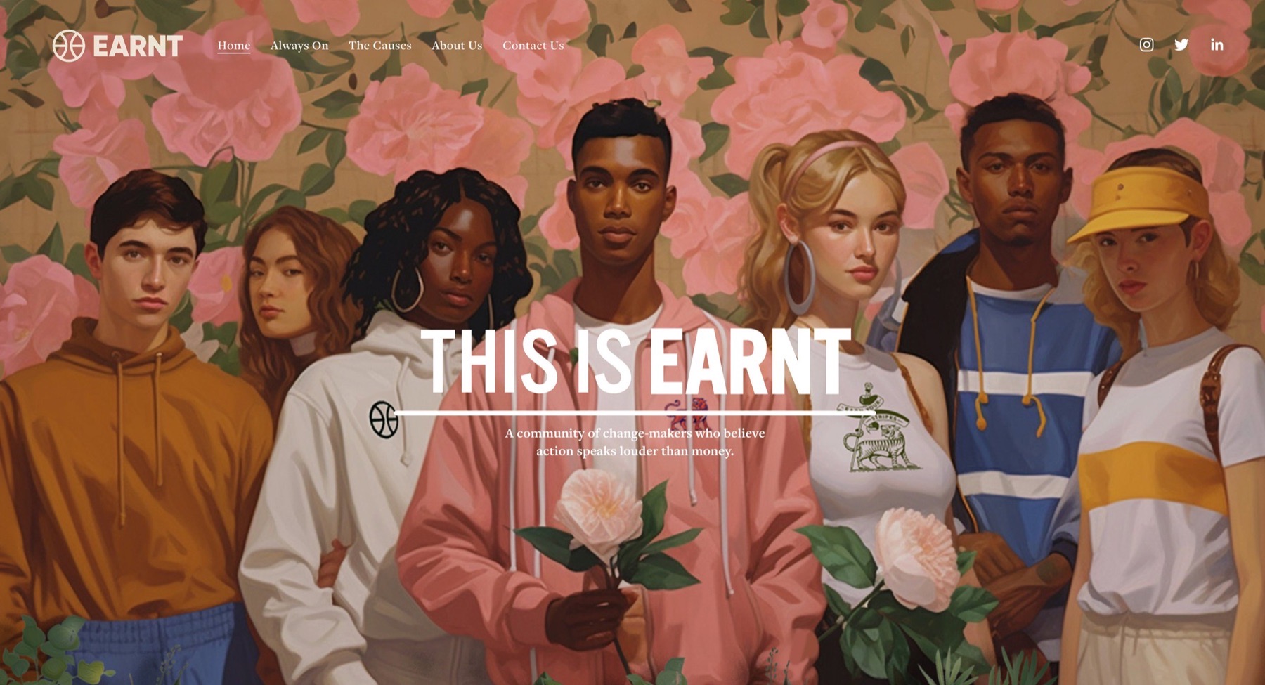 Earnt brand direction
