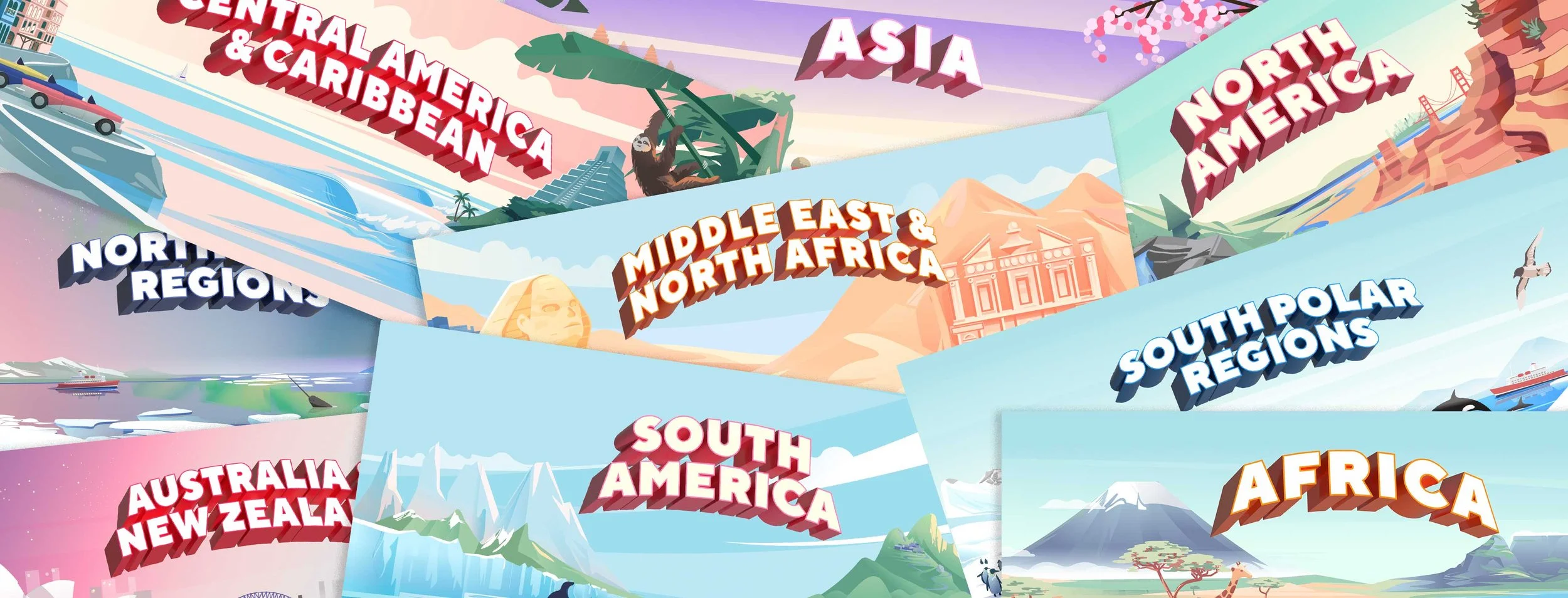 G Adventures website header illustration