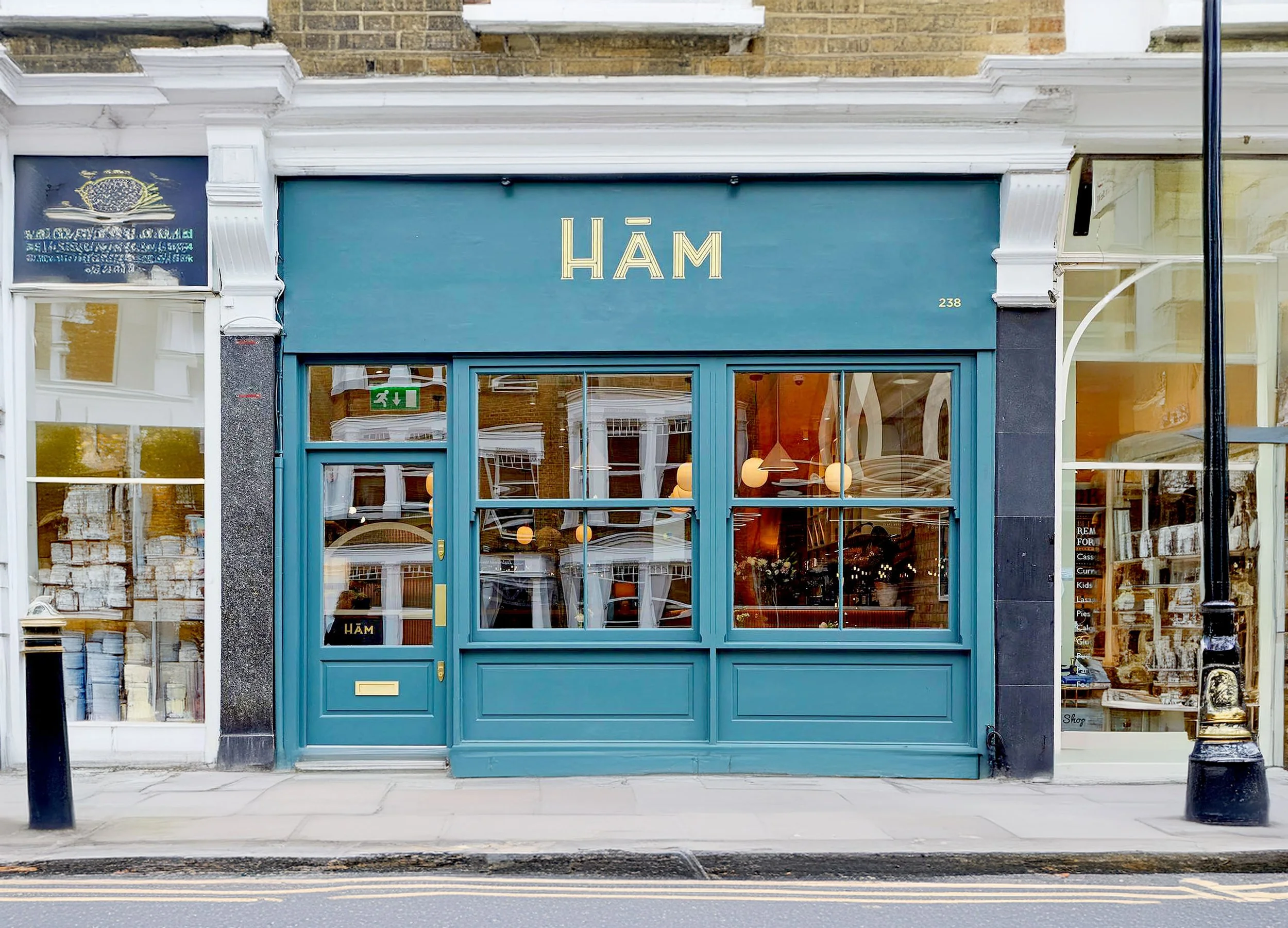 Hām identity applied to the interior