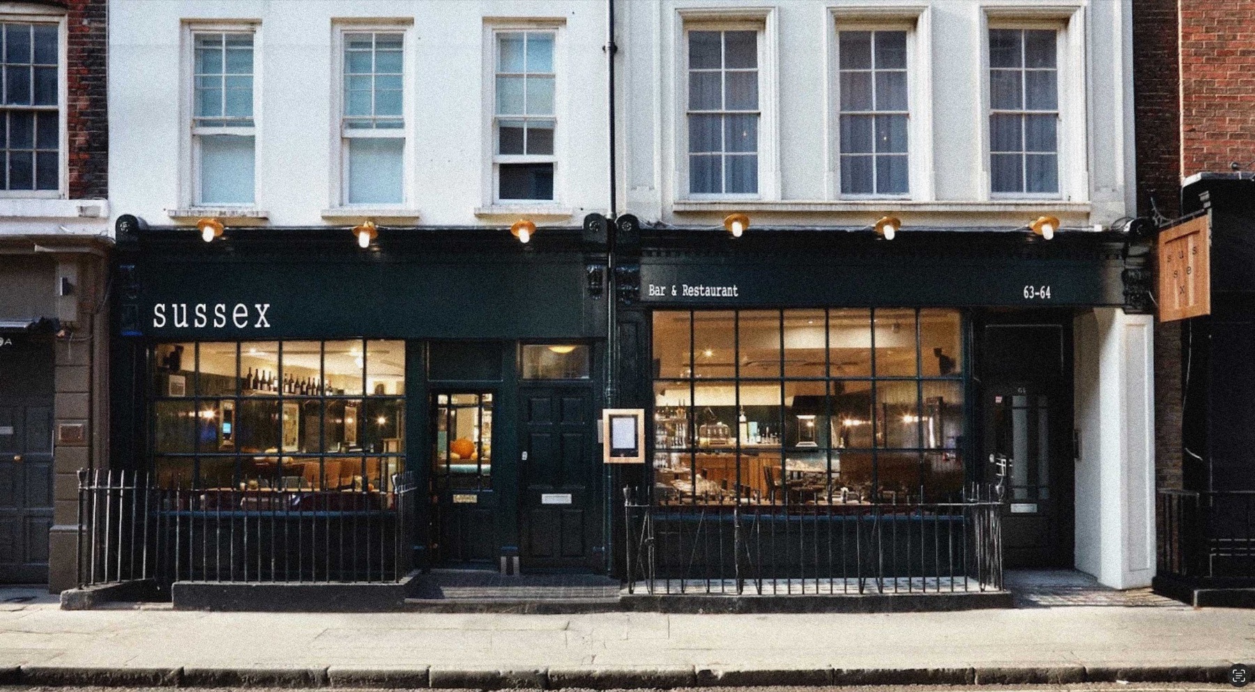 Sussex restaurant identity