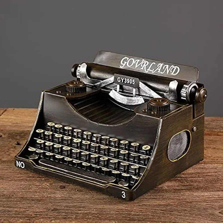 Vintage typewriter