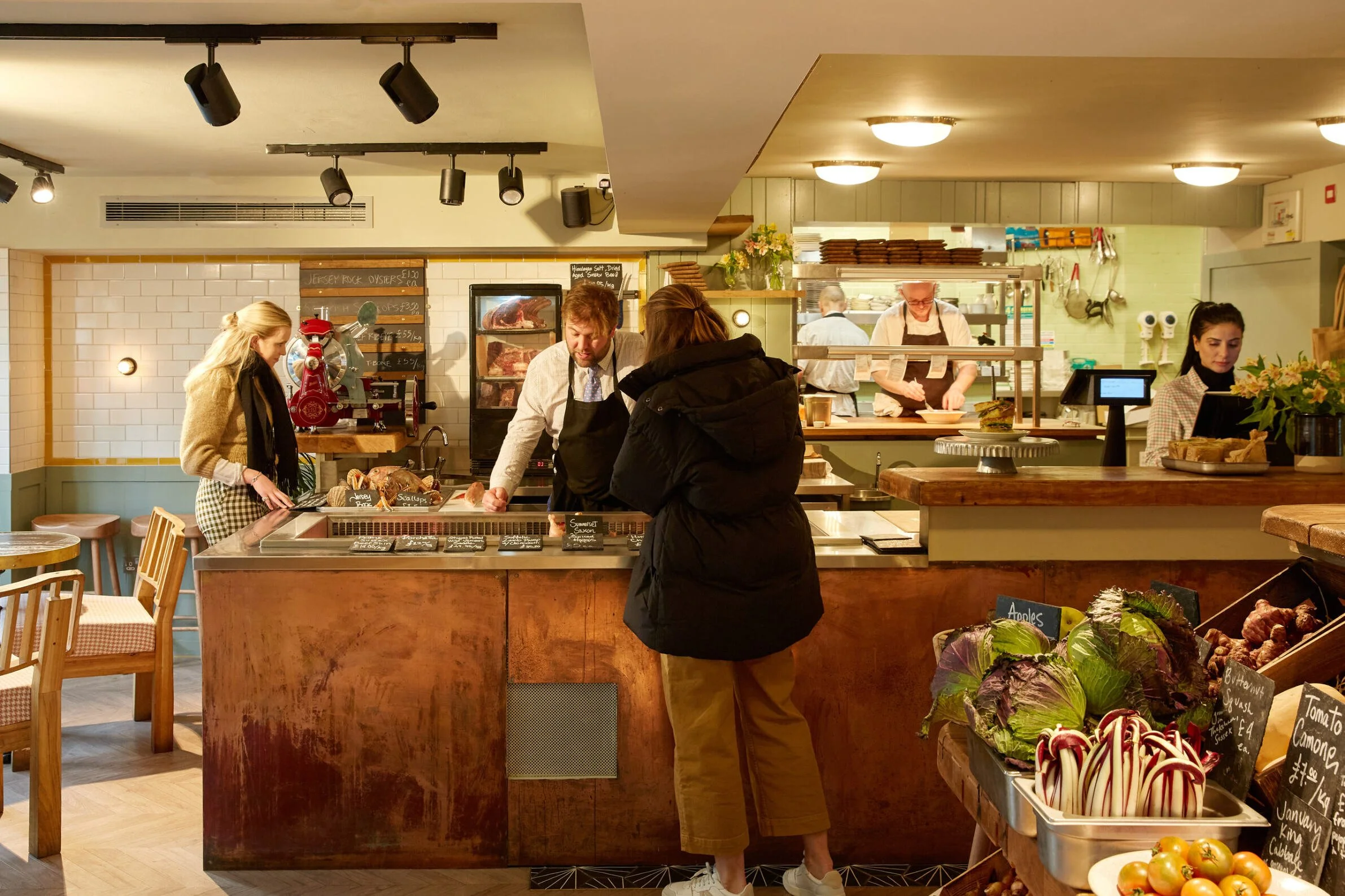 The Fat Badger farm shop produce