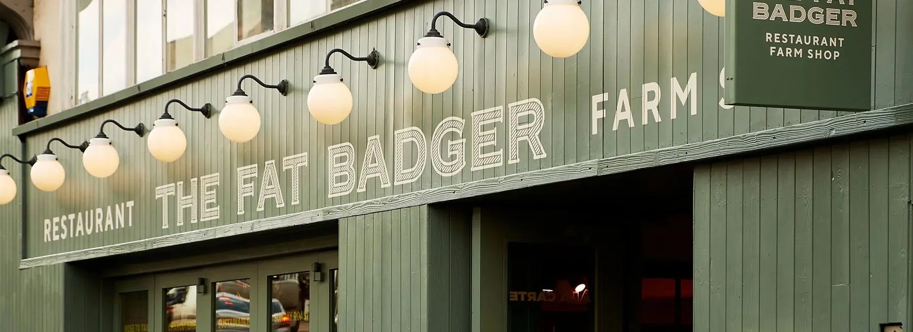 The Fat Badger farm shop interior