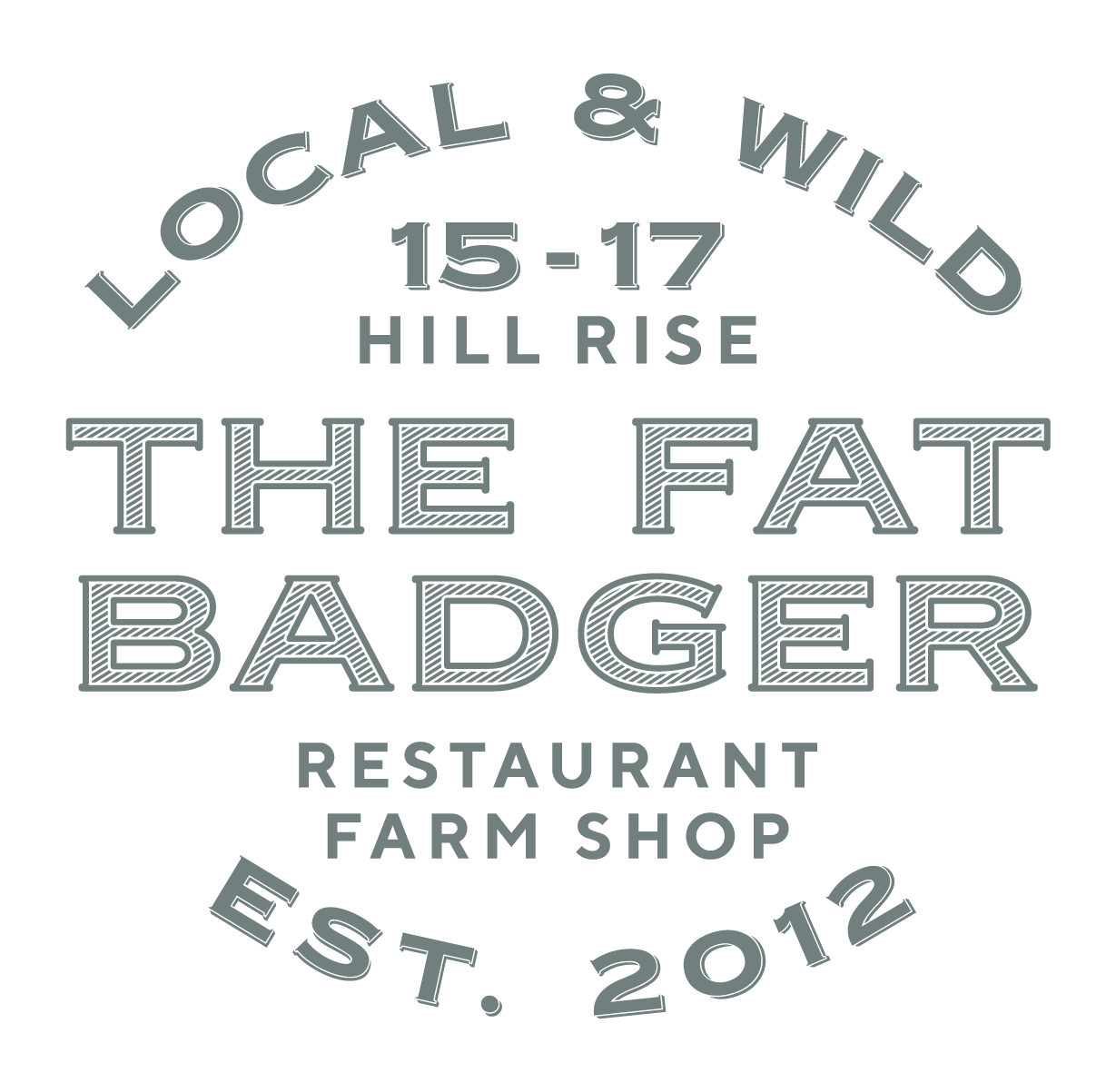 The Fat Badger final logo