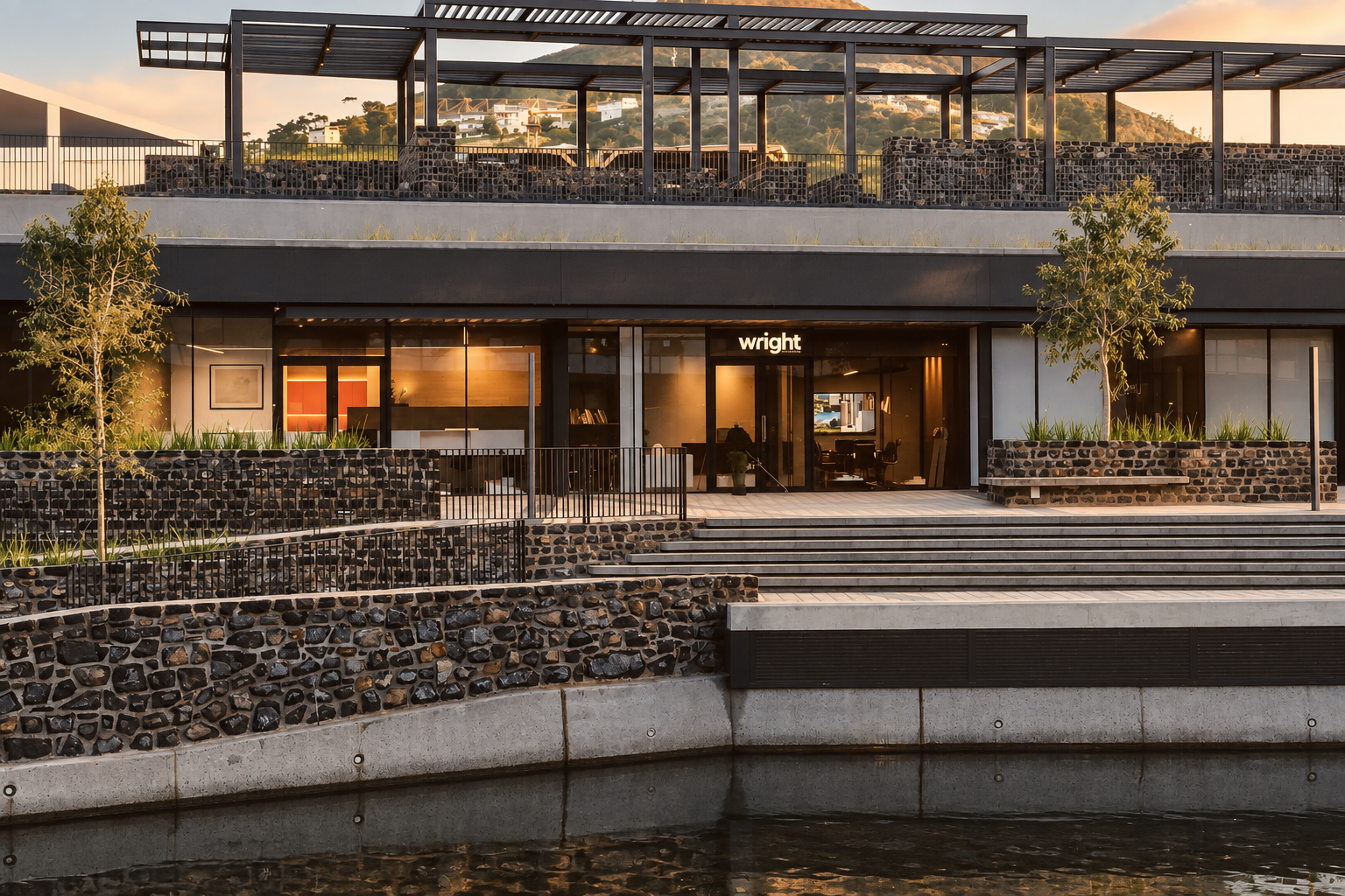 Wright Architects office exterior at the V&A Waterfront, Cape Town